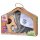 Eichhorn 100005710 Baby Pure Greifling mit Schmusetuch