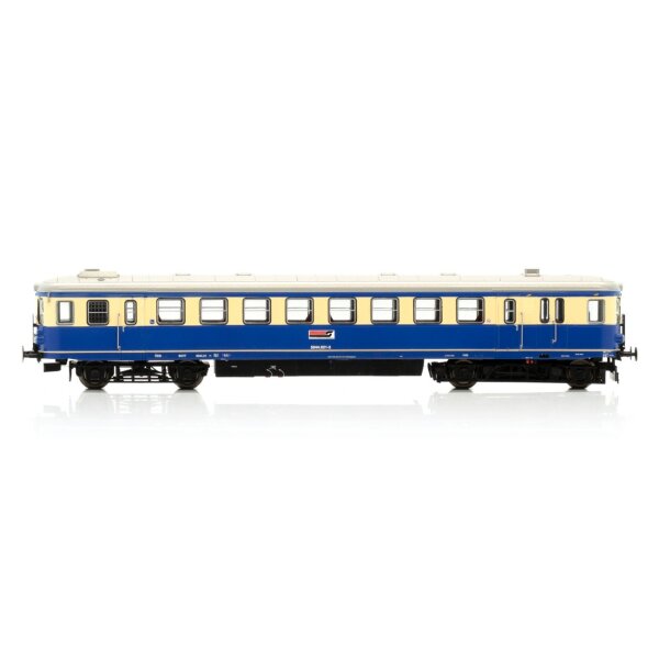 Jägerndorfer 13022 – ÖBB Dieseltriebwagen Reihe 5045 Blauer Blitz, Epoche III, AC mfx-Sound, Spur H0