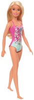 MATTEL GHW37 - Barbie Beach Puppe mit Badeanzug im...