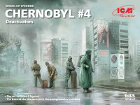 ICM 35904 - Chernobyl4. Deactivators (4 figures)  1:35