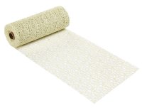 Dekostoff Netz-optik, 29 cm x 15 m, creme