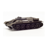 HERPA 746670 Abschlepppanzer T34 BREM,UDSSR