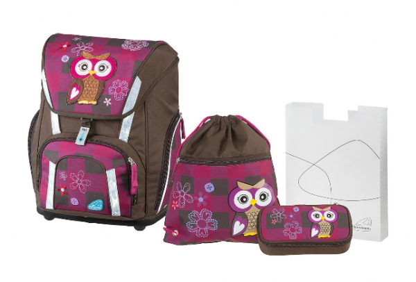 Schneiders Schultaschen-Set 4-tlg. "Olivia the Owl"