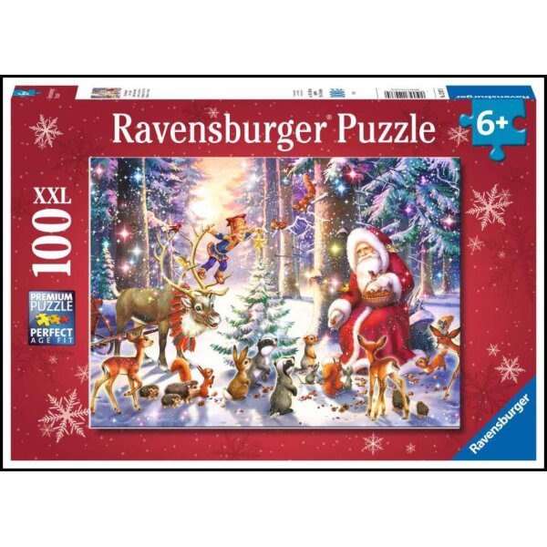 Ravensburger 100 Teile XXL 12937 - Waldweihnacht