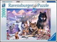 Ravensburger 2000 Teile 16012 - Wölfe im Schnee