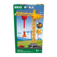BRIO 33835 Großer Baukran mit Licht