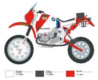 ITALERI 510104641 - 1:9 BMW R80 G/S 1000 Dakar 1985