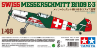 Tamiya 300025200 - 1:48 ME Bf109 E-3 Schweiz