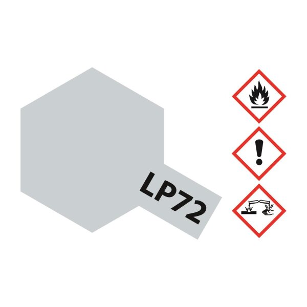Tamiya LP-72 Mica Silber glz. (Glim.)10ml