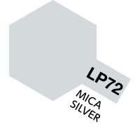 Tamiya LP-72 Mica Silber glz. (Glim.)10ml