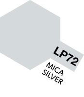 Tamiya LP-72 Mica Silber glz. (Glim.)10ml