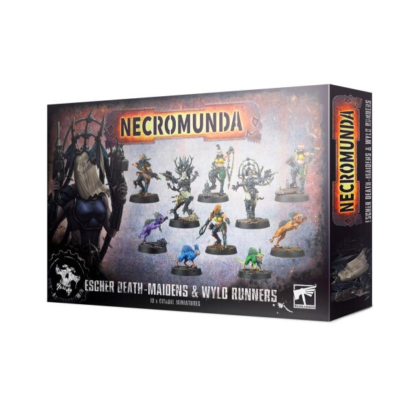 Games Workshop 300-66 ESCHER DEATH MAIDENS & WYLD RUNNERS