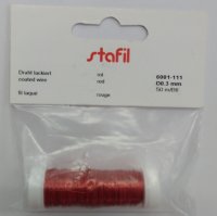 Draht 0.3mm SB50m rot