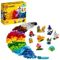 LEGO® 11013 Classic Kreativ-Bauset mit durchsichtigen...