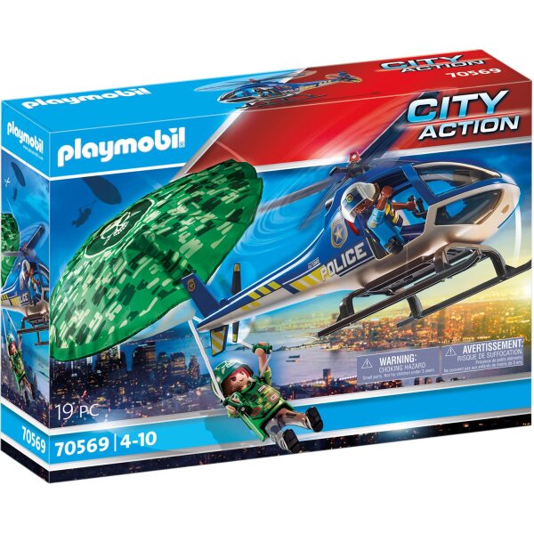 PLAYMOBIL 70569 Polizei-Hubschrauber: Fallsch