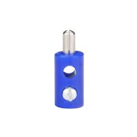 Donau Elektronik 712 - ZWERGSTECKER 2,6mm blau
