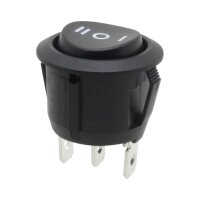 Donau Elektronik KWS321 - UMSCHALTER RUND 1-pol. MITTE
