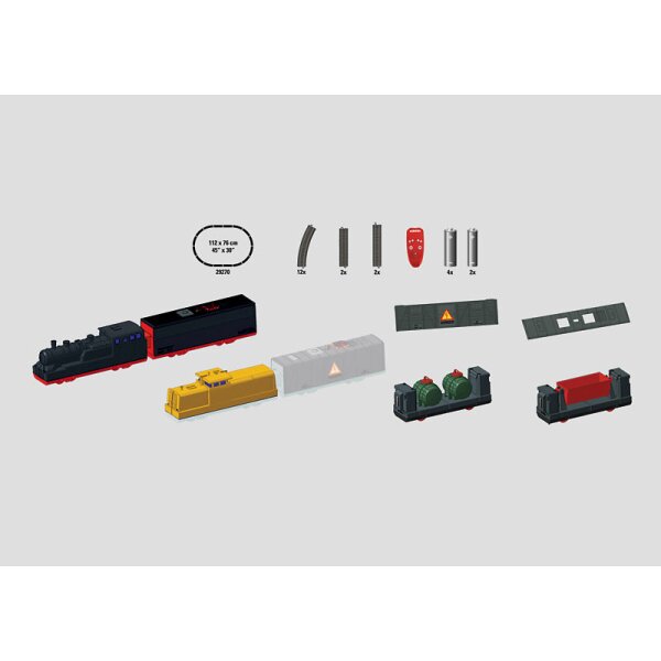 MÄRKLIN 029270 Startpackung "Güterzug-Bausatz". (Batterie)