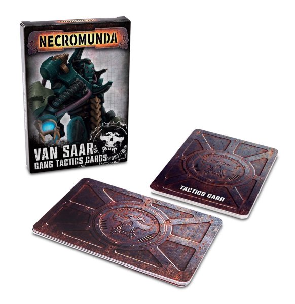 Games Workshop 300-18 2NECROMUNDA: VAN SAAR GANG TACTICS CARDS
