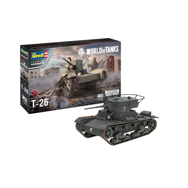 REVELL 03505 T-26 "World of Tanks"