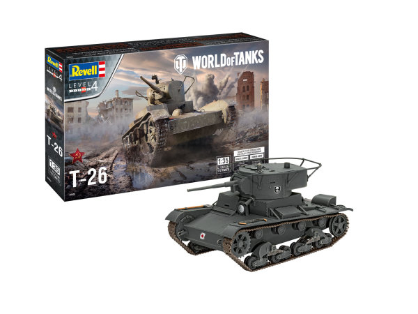 REVELL 03505 T-26 "World of Tanks"