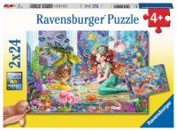 Ravensburger 2 X 24 Teile - 5147 Zauberhafte Meerjungfrauen