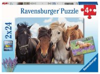 Ravensburger 2 X 24 Teile - 5148 Pferdeliebe