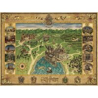 Ravensburger 1500 Teile - 16599 Hogwarts Karte