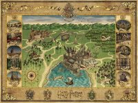 Ravensburger 1500 Teile - 16599 Hogwarts Karte