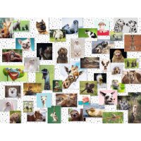 Ravensburger 1500 Teile - 16711 Funny Animals Collage