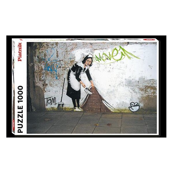 PIATNIK PUZZLE 1.000 TEILE 554247 - Banksy - Zimmermädchen
