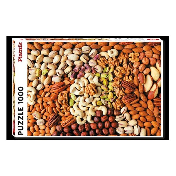 Piatnik Puzzle 553547 Nussmix 1000 Teile Verpackung