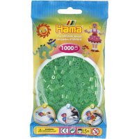 HAMA 207-16 Beutel mit Midi Perle7 - Transparent Grün