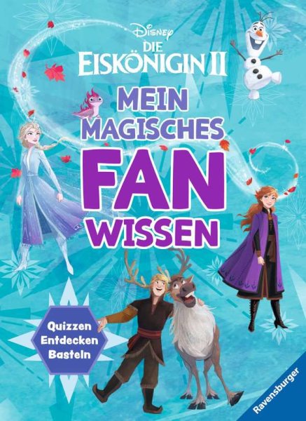 Ravensburger 49628  Disney Die Eiskönigin 2: Mein magisches Fanwissen