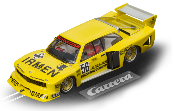 CARRERA 20027679 EVOLUTION CARS BMW 320 Turbo Flachbau "Team Schnitzer, No.56"