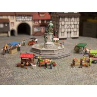 NOCH 16228 - Figuren-Themenwelt "Fischstand" H0