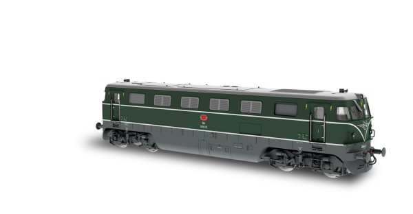 Jägerndorfer -  10500 H0 AC D-Lok 2050.05 Museum grün Metall