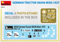 MiniArt 550038029 1:35 Dt. Traktor/Schlep. D850