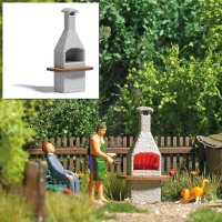 Busch 5403 Grill mit Glut H0