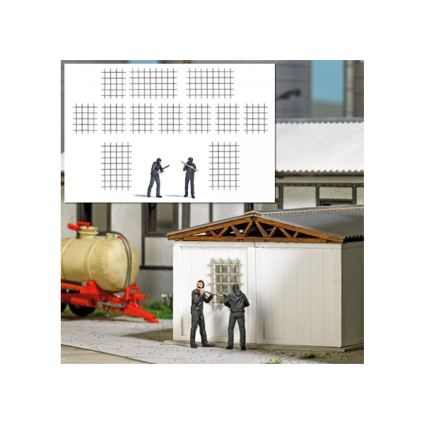 Busch 7951 A-Set: Hauseinbruch H0