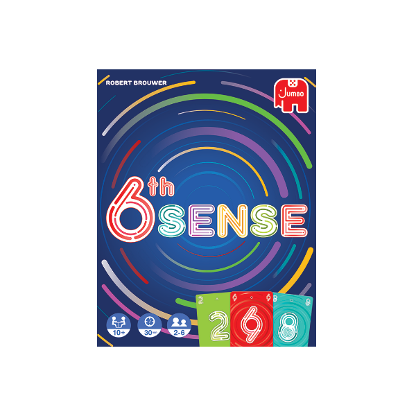 JUMBO 19821 FAMILIENKARTENSPIEL 6th Sense NEU