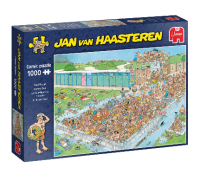 JUMBO 20039 PUZZLE Jan van Haasteren - Pool Stapelung - 1000 Teile NEU