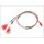 PICHLER Modellbau C5447 - LED Ø 3mm Kabel (rot)