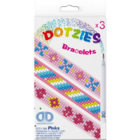 DTZ11-008BDP DIAMOND DOTZ DOTZIES Armbänder pinks...