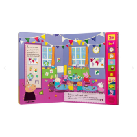 PEPPA PIG© Kinderbuch mit 10 Geräuschen & Suchbildern, 18 Seiten