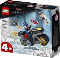 LEGO® 76189 Super Heroes Duell zwischen Captain America und Hydra