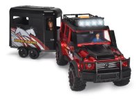 Dickie Toys 203837018 Horse Trailer Set, Try Me