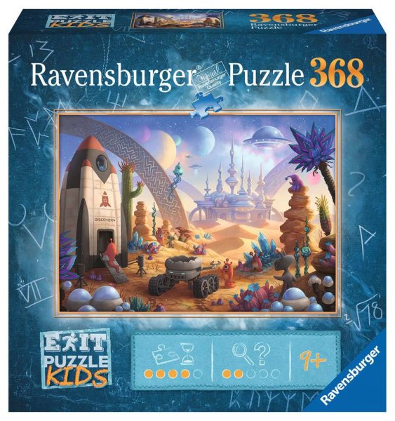 Ravensburger 13266 Puzzle EXIT Puzzle Kids: Weltraum (368 Teile)