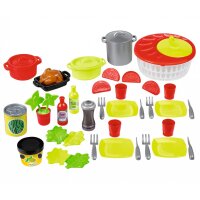 Ecoiffier 7600002521 Spielgeschirr Koch-Set