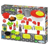 Ecoiffier 7600002521 Spielgeschirr Koch-Set